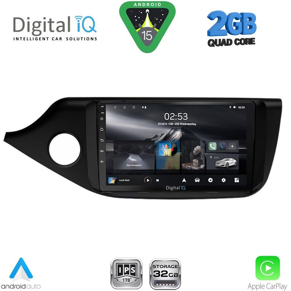 DIGITAL IQ RSD 1302_CPA (9inc) MULTIMEDIA TABLET for KIA CEED mod. 2012-2018 DIGITAL IQ RSD 1302_CPA (9inc) MULTIMEDIA TABLET for KIA CEED mod. 2012-2018