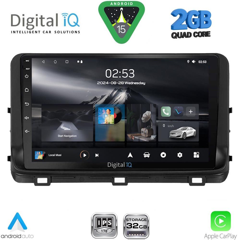 DIGITAL IQ RSD 1303_CPA (10inc) MULTIMEDIA TABLET for KIA CEED - XCEED mod. 2018-2022 DIGITAL IQ RSD 1303_CPA (10inc) MULTIMEDIA TABLET for KIA CEED - XCEED mod. 2018-2022