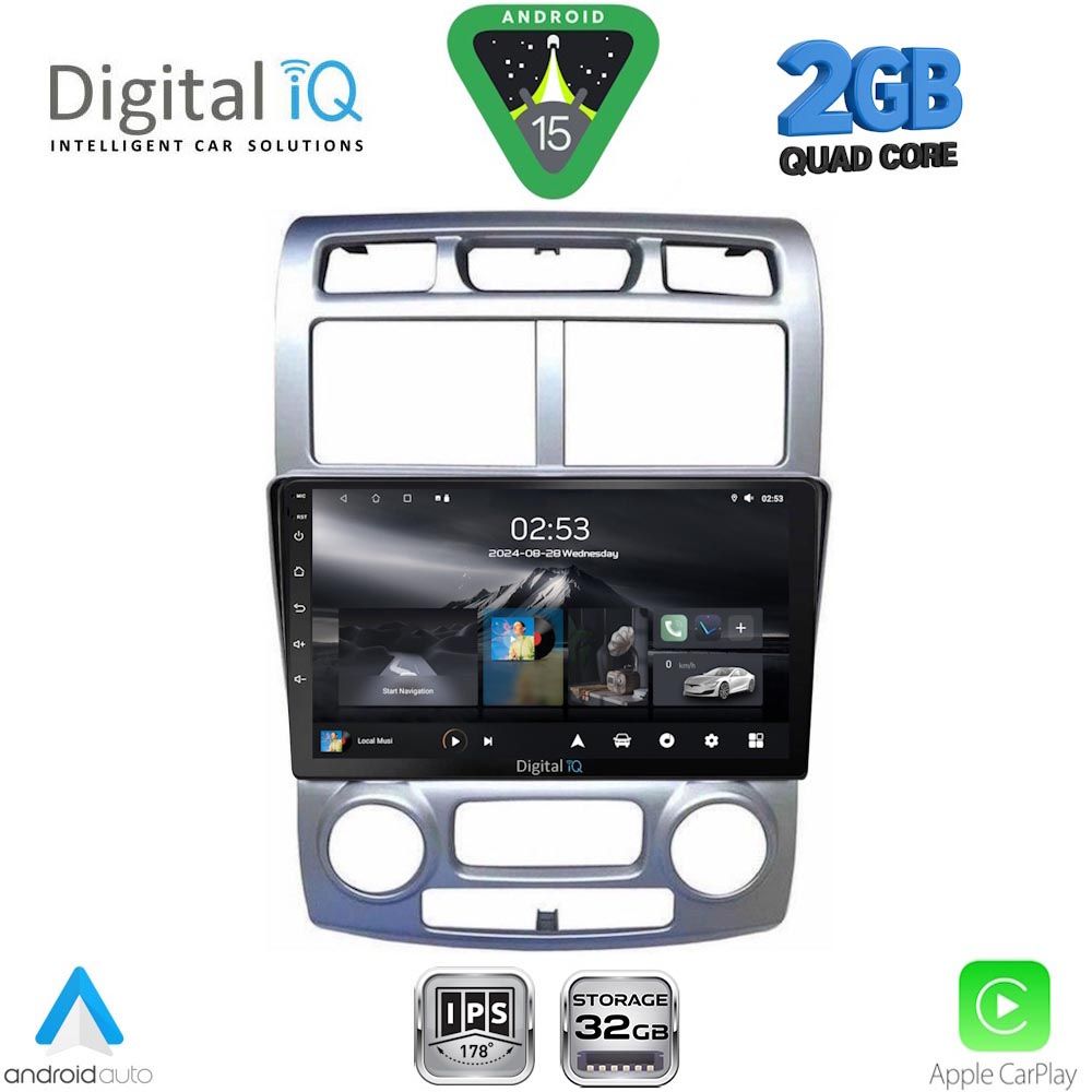 DIGITAL IQ RSD 1324_CPA (CLIMA) (9inc) MULTIMEDIA TABLET for KIA SPORTAGE mod. 2004-2010 DIGITAL IQ RSD 1324_CPA (CLIMA) (9inc) MULTIMEDIA TABLET for KIA SPORTAGE mod. 2004-2010