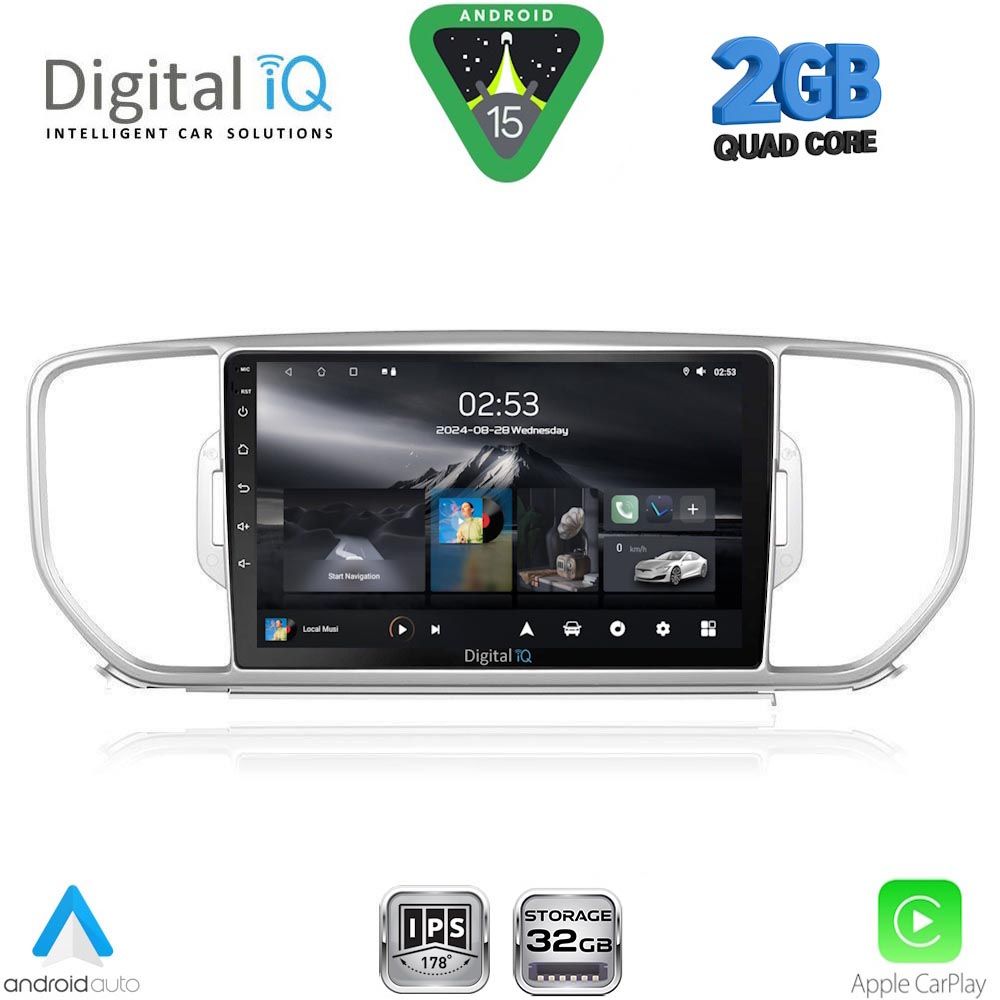 DIGITAL IQ RSD 1326_CPA (9inc) MULTIMEDIA TABLET for KIA SPORTAGE mod. 2015-2018 DIGITAL IQ RSD 1326_CPA (9inc) MULTIMEDIA TABLET for KIA SPORTAGE mod. 2015-2018