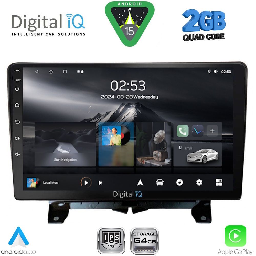 DIGITAL IQ RSD 1332_CPA (9inc) MULTIMEDIA TABLET for LAND ROVER DISCOVERY 3 – RANGE ROVER SPORT mod. 2004-2009