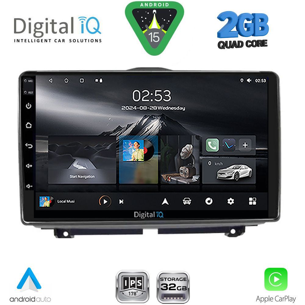 DIGITAL IQ RSD 1338_CPA (9inc) MULTIMEDIA TABLET for LADA GRANTA mod. 2012-2026 DIGITAL IQ RSD 1338_CPA (9inc) MULTIMEDIA TABLET for LADA GRANTA mod. 2012-2026