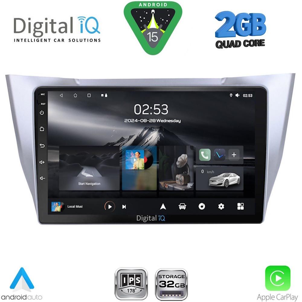 DIGITAL IQ RSD 1345SL_CPA (10inc) MULTIMEDIA TABLET for LEXUS RX 300 – 400 mod. 2003-2008 DIGITAL IQ RSD 1345SL_CPA (10inc) MULTIMEDIA TABLET for LEXUS RX 300 – 400 mod. 2003-2008