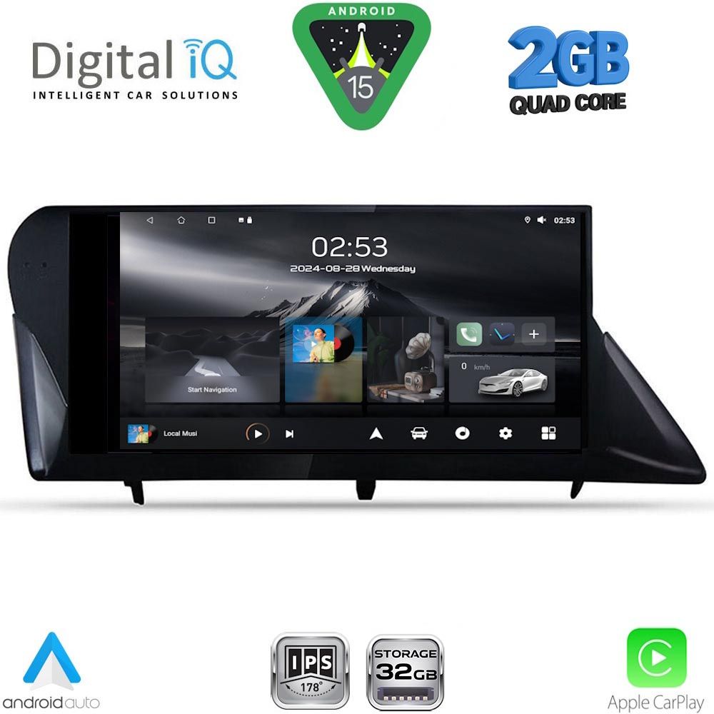 DIGITAL IQ RSD 1346_CPA (9inc) MULTIMEDIA TABLET for LEXUS RX mod. 2009-2014 DIGITAL IQ RSD 1346_CPA (9inc) MULTIMEDIA TABLET for LEXUS RX mod. 2009-2014