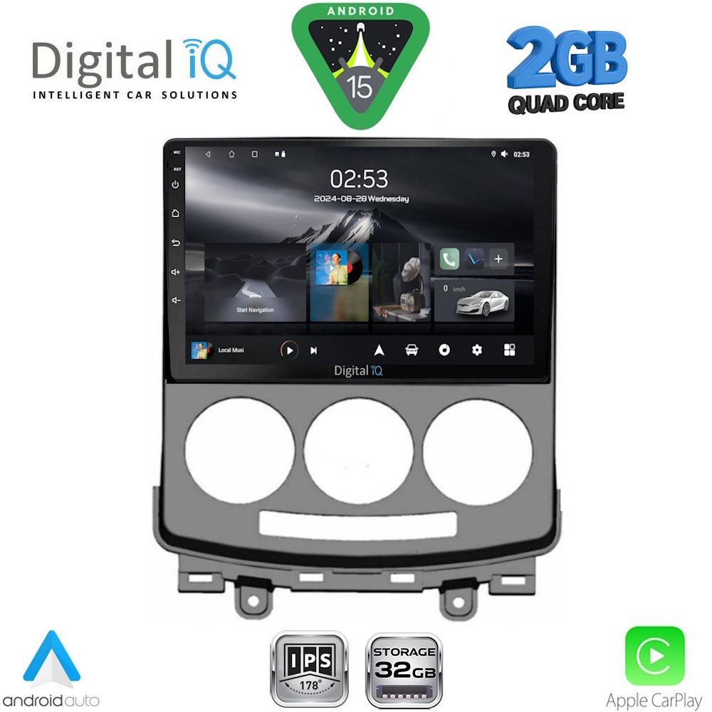 DIGITAL IQ RSD 1370_CPA (9inc) MULTIMEDIA TABLET for MAZDA 5 mod. 2004-2010 DIGITAL IQ RSD 1370_CPA (9inc) MULTIMEDIA TABLET for MAZDA 5 mod. 2004-2010