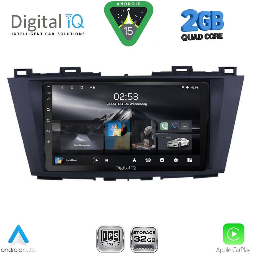 DIGITAL IQ RSD 1371_CPA (9inc) MULTIMEDIA TABLET for MAZDA 5 mod. 2011-2020 DIGITAL IQ RSD 1371_CPA (9inc) MULTIMEDIA TABLET for MAZDA 5 mod. 2011-2020