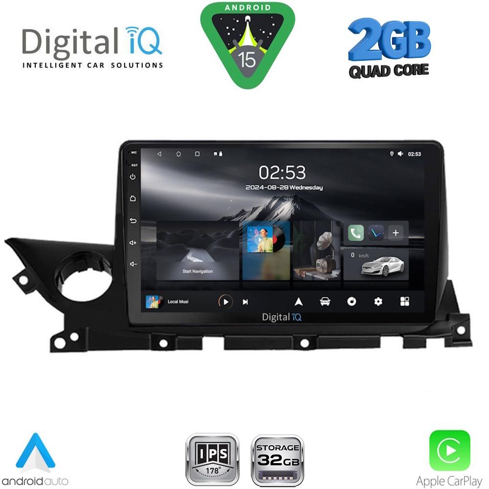 DIGITAL IQ RSD 1379B_CPA (9inc) MULTIMEDIA TABLET for MAZDA 6 mod. 2021-2026 DIGITAL IQ RSD 1379B_CPA (9inc) MULTIMEDIA TABLET for MAZDA 6 mod. 2021-2026