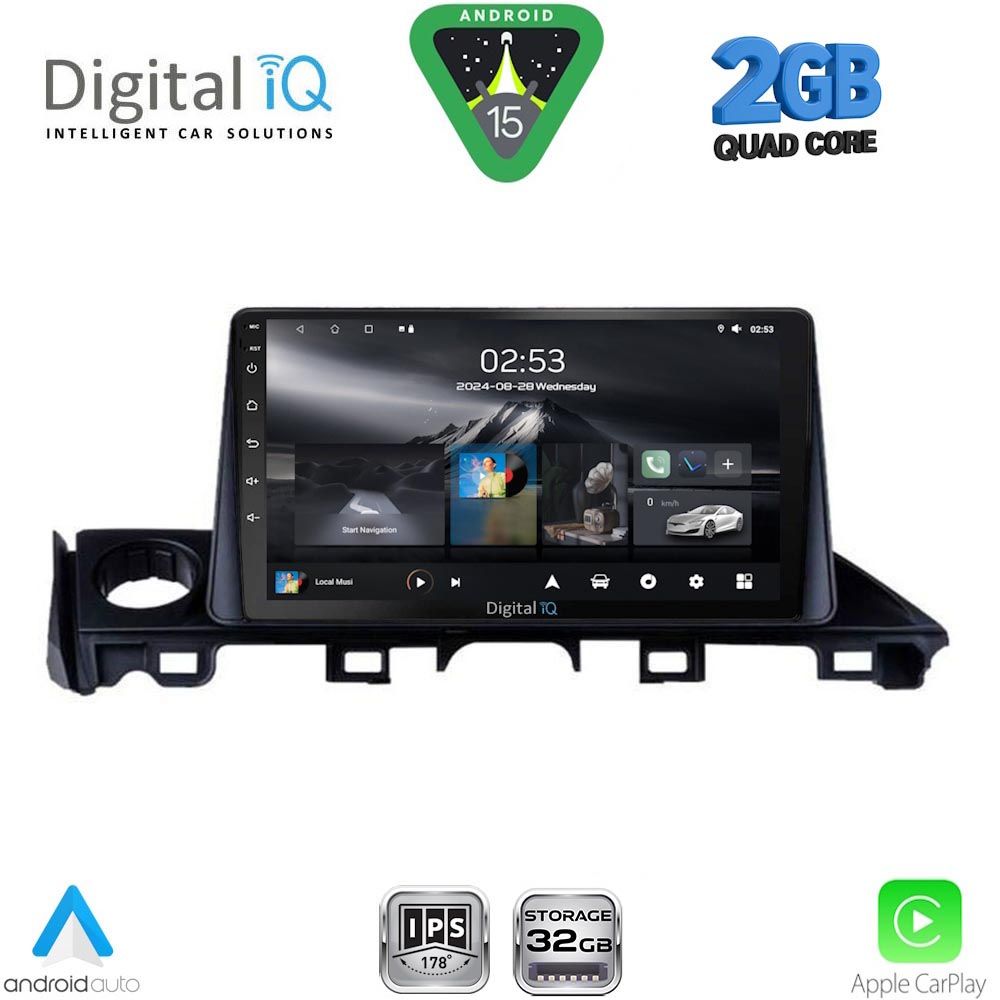 DIGITAL IQ RSD 1379_CPA (9inc) MULTIMEDIA TABLET for MAZDA 6 mod. 2017-2020 DIGITAL IQ RSD 1379_CPA (9inc) MULTIMEDIA TABLET for MAZDA 6 mod. 2017-2020