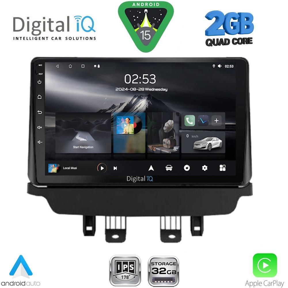 DIGITAL IQ RSD 1384_CPA (9inc) MULTIMEDIA TABLET for MAZDA CX3 mod. 2014-2026 DIGITAL IQ RSD 1384_CPA (9inc) MULTIMEDIA TABLET for MAZDA CX3 mod. 2014-2026