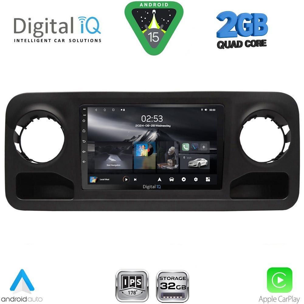 DIGITAL IQ RSD 1424_CPA (10inc) MULTIMEDIA TABLET for MERCEDES SPRINTER mod. 2018-2026 DIGITAL IQ RSD 1424_CPA (10inc) MULTIMEDIA TABLET for MERCEDES SPRINTER mod. 2018-2026