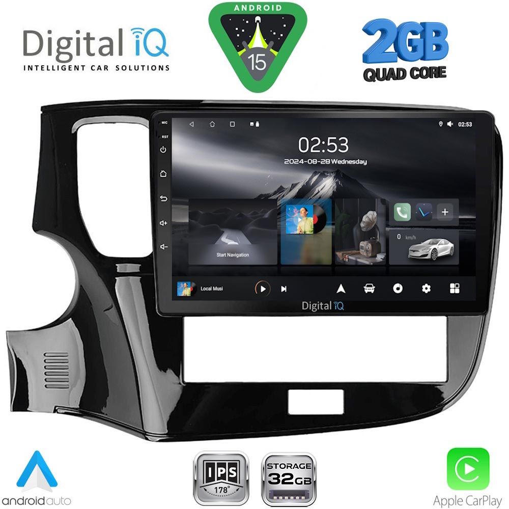 DIGITAL IQ RSD 1440_CPA (10inc) MULTIMEDIA TABLET for MITSUBISHI OUTLANDER mod. 2020-2022 DIGITAL IQ RSD 1440_CPA (10inc) MULTIMEDIA TABLET for MITSUBISHI OUTLANDER mod. 2020-2022