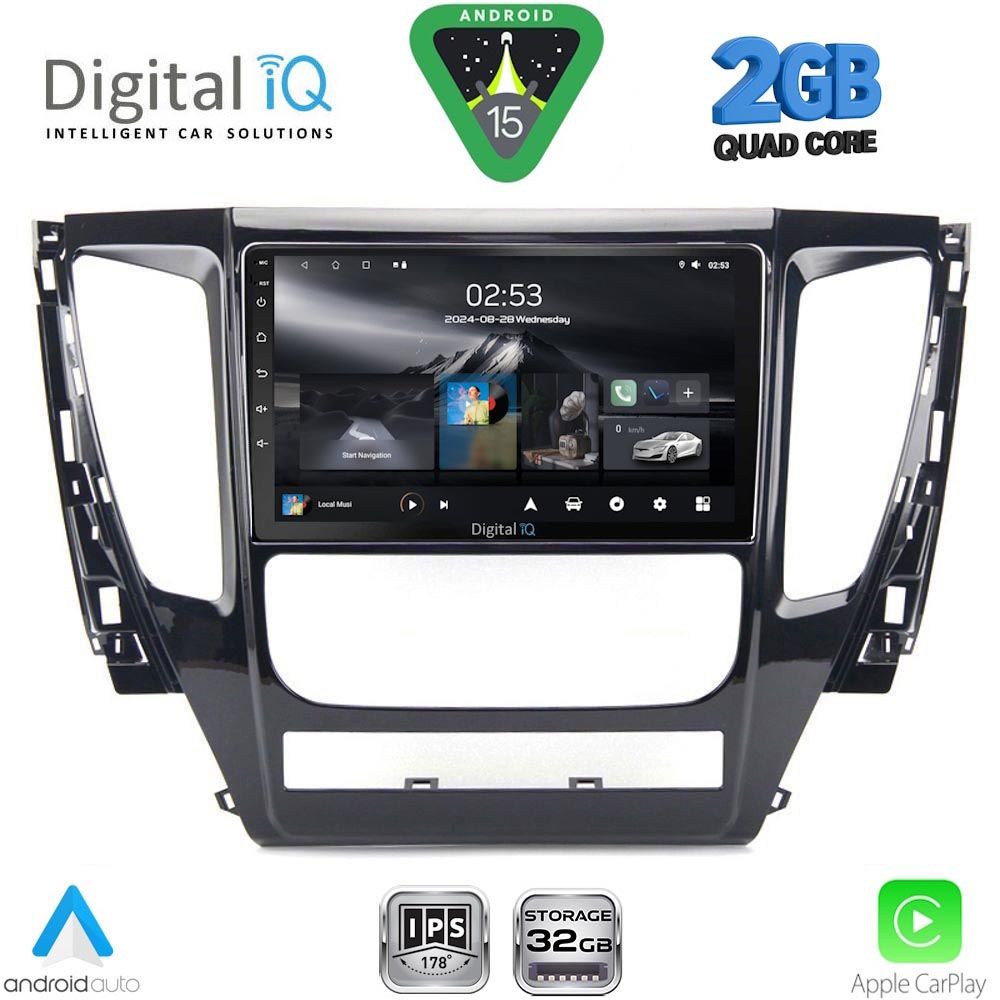 DIGITAL IQ RSD 1447A_CPA (9inc) MULTIMEDIA TABLET for MITSUBISHI PAJERO mod. 2013-2020 DIGITAL IQ RSD 1447A_CPA (9inc) MULTIMEDIA TABLET for MITSUBISHI PAJERO mod. 2013-2020