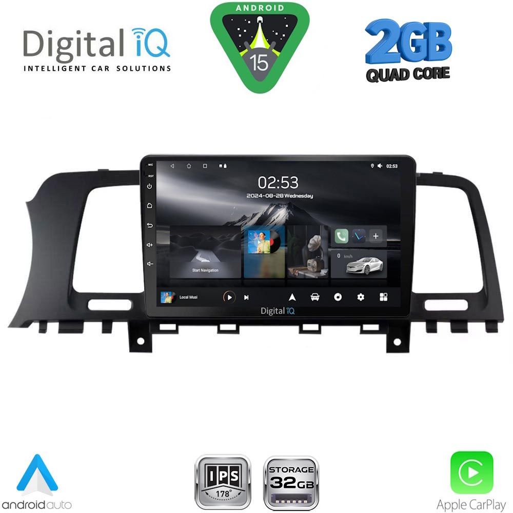 DIGITAL IQ RSD 1462_CPA (9inc) MULTIMEDIA TABLET for NISSAN MURANO mod. 2007-2014 DIGITAL IQ RSD 1462_CPA (9inc) MULTIMEDIA TABLET for NISSAN MURANO mod. 2007-2014