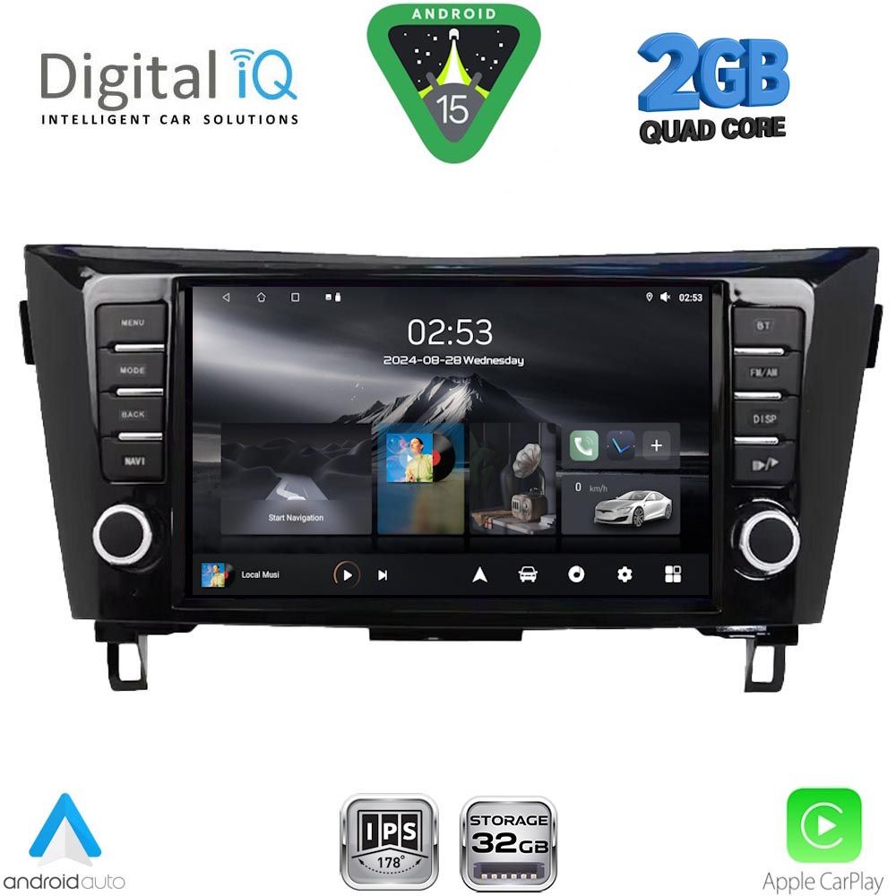 DIGITAL IQ RSD 1467_CPA (9inc) MULTIMEDIA TABLET for NISSAN QASHQAI - XTRAIL mod. 2014-2021 DIGITAL IQ RSD 1467_CPA (9inc) MULTIMEDIA TABLET for NISSAN QASHQAI - XTRAIL mod. 2014-2021