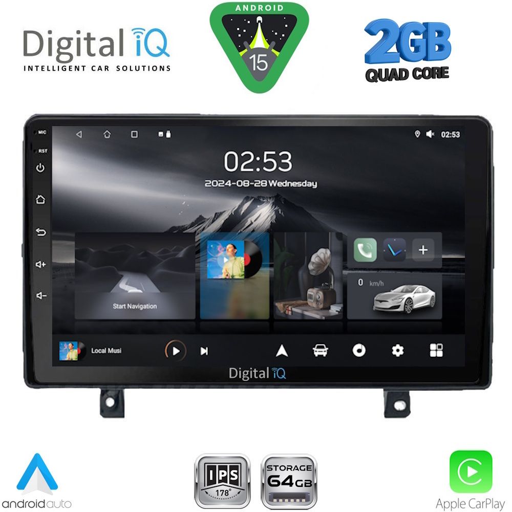 DIGITAL IQ RSD 1485_CPA (9inc) MULTIMEDIA TABLET for OPEL ASTRA H mod. 2004-2010