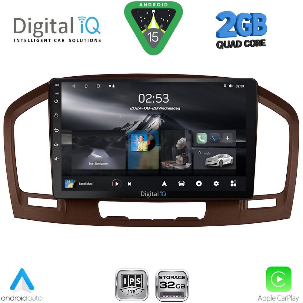 DIGITAL IQ RSD 1491BR_CPA (9inc) MULTIMEDIA TABLET for OPEL INSIGNIA mod.2008-2013 (BROWN) DIGITAL IQ RSD 1491BR_CPA (9inc) MULTIMEDIA TABLET for OPEL INSIGNIA mod.2008-2013 (BROWN)