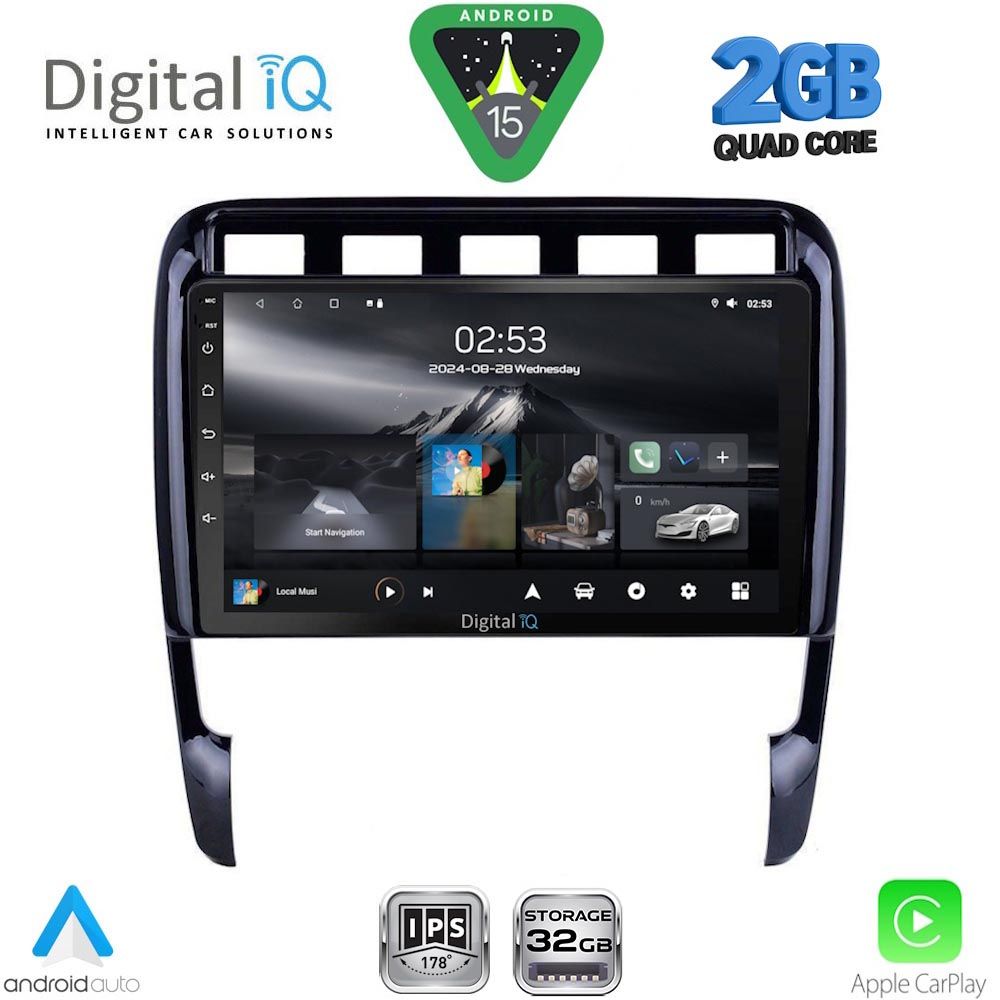DIGITAL IQ RSD 1535_CPA (9inc) MULTIMEDIA TABLET for PORSCHE CAYENNE mod. 2002-2011 DIGITAL IQ RSD 1535_CPA (9inc) MULTIMEDIA TABLET for PORSCHE CAYENNE mod. 2002-2011