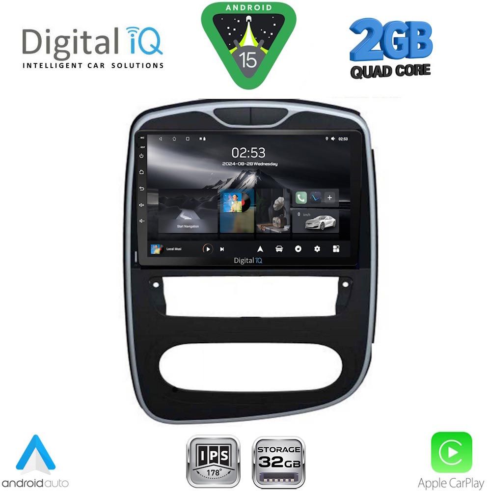 DIGITAL IQ RSD 1545_CPA (10inc) MULTIMEDIA TABLET for RENAULT CLIO mod. 2016-2019 DIGITAL IQ RSD 1545_CPA (10inc) MULTIMEDIA TABLET for RENAULT CLIO mod. 2016-2019