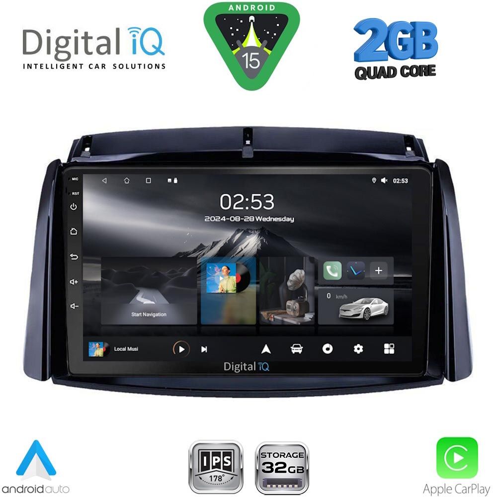 DIGITAL IQ RSD 1551_CPA (9inc) MULTIMEDIA TABLET for RENAULT KOLEOS mod. 2006-2016 DIGITAL IQ RSD 1551_CPA (9inc) MULTIMEDIA TABLET for RENAULT KOLEOS mod. 2006-2016