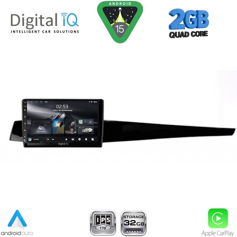 DIGITAL IQ RSD 1552_CPA (9inc) MULTIMEDIA TABLET for RENAULT LAGUNA mod. 2007-2015