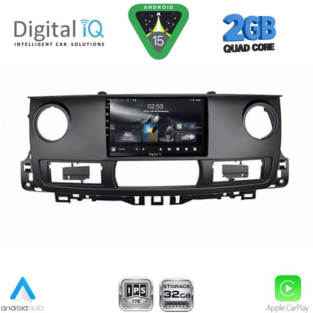 DIGITAL IQ RSD 1554_CPA (9inc) MULTIMEDIA TABLET for RENAULT MASTER mod. 2003-2010