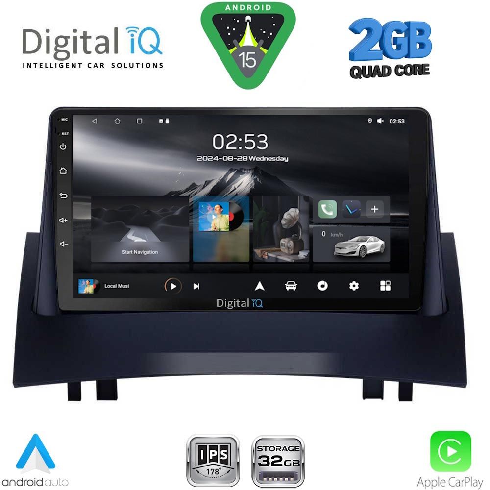 DIGITAL IQ RSD 1555_CPA (9inc) MULTIMEDIA TABLET for RENAULT MEGANE 2 mod. 2002-2008 DIGITAL IQ RSD 1555_CPA (9inc) MULTIMEDIA TABLET for RENAULT MEGANE 2 mod. 2002-2008