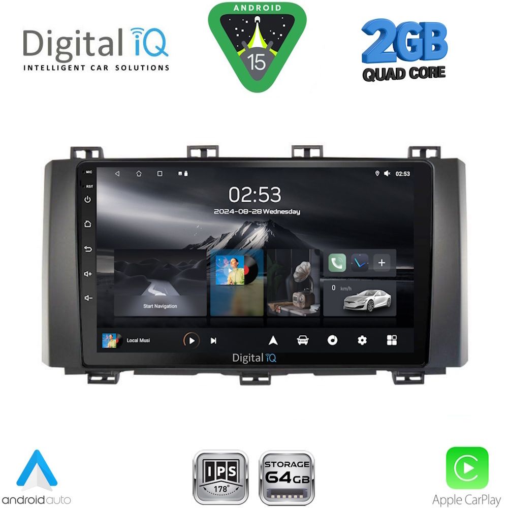 DIGITAL IQ RSD 1568_CPA (9inc) MULTIMEDIA TABLET for SEAT ATECA mod. 2017-2026