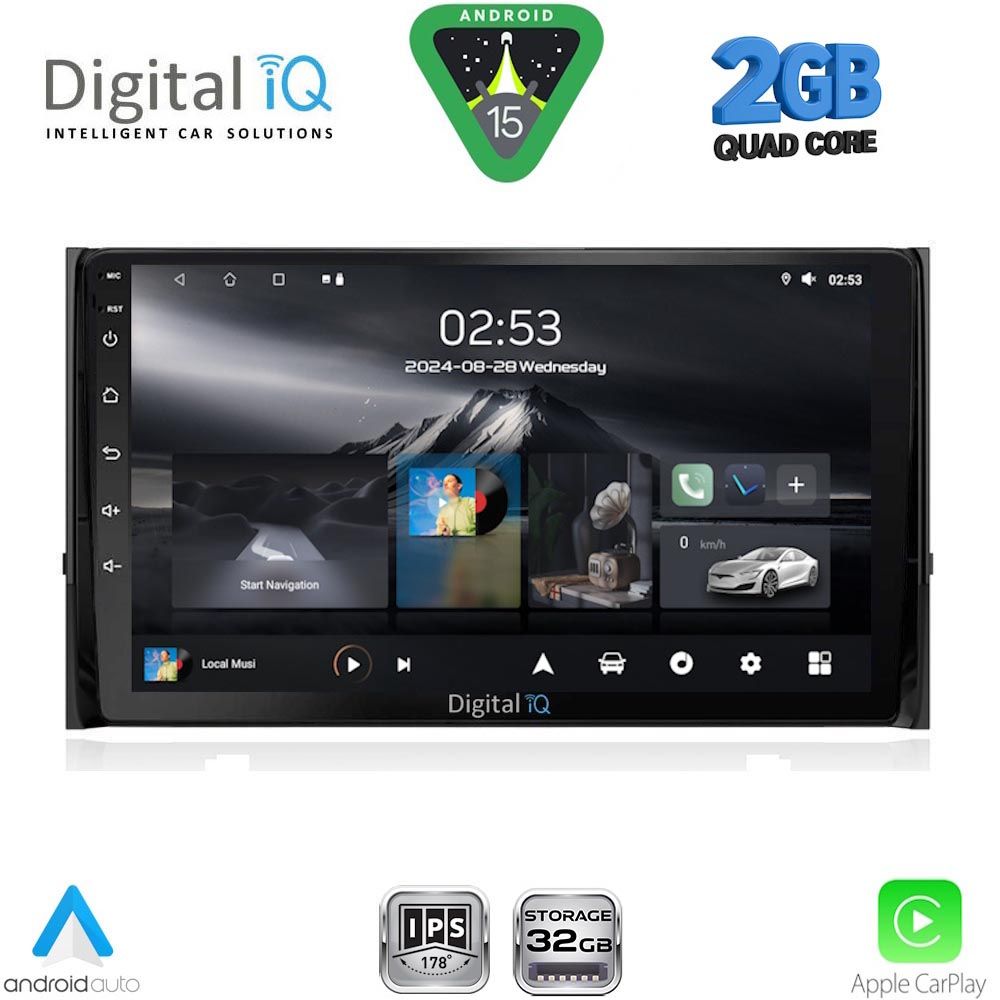 DIGITAL IQ RSD 1584_CPA (10inc) MULTIMEDIA TABLET for SKODA KAROQ - KODIAQ mod. 2016-2024 DIGITAL IQ RSD 1584_CPA (10inc) MULTIMEDIA TABLET for SKODA KAROQ - KODIAQ mod. 2016-2024