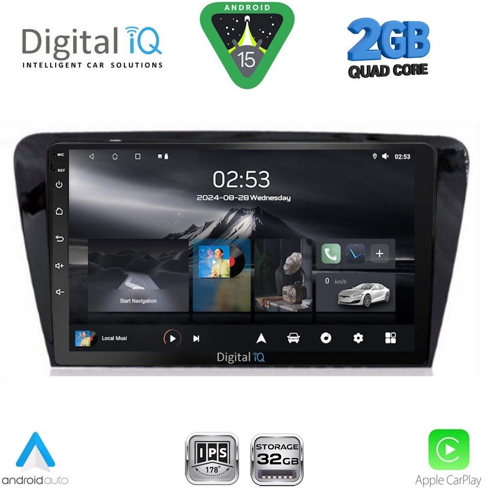 DIGITAL IQ RSD 1597_CPA (10inc) MULTIMEDIA TABLET for SKODA OCTAVIA 7 mod. 2013-2021 DIGITAL IQ RSD 1597_CPA (10inc) MULTIMEDIA TABLET for SKODA OCTAVIA 7 mod. 2013-2021