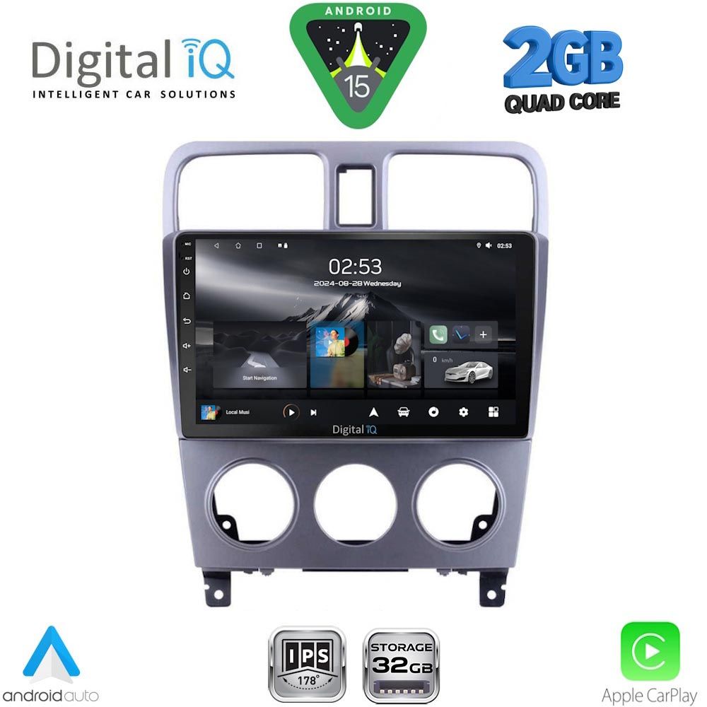 DIGITAL IQ RSD 1661_CPA (9inc) MULTIMEDIA TABLET for SUBARU FORESTER mod. 2002-2008 DIGITAL IQ RSD 1661_CPA (9inc) MULTIMEDIA TABLET for SUBARU FORESTER mod. 2002-2008
