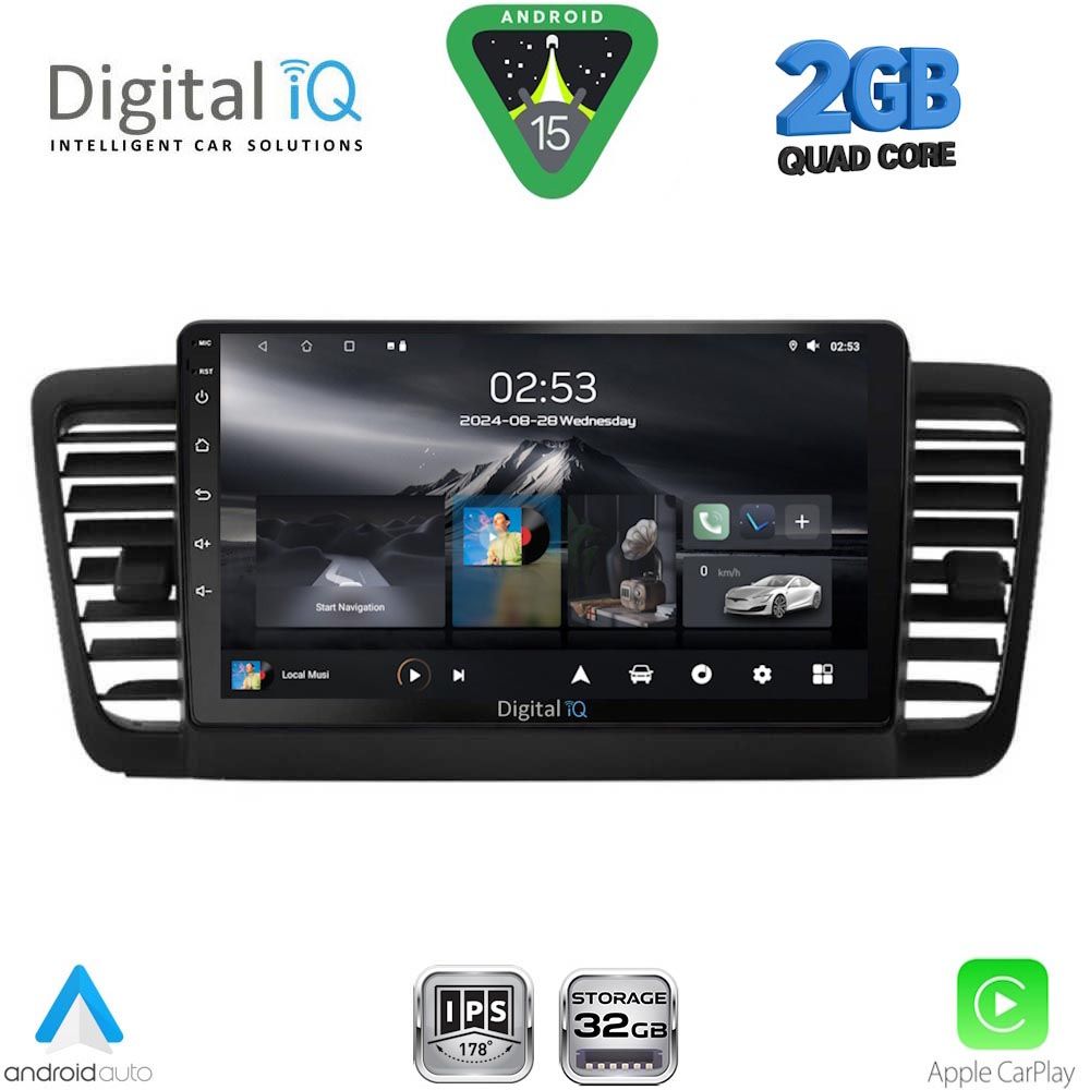 DIGITAL IQ RSD 1665_CPA (9inc) MULTIMEDIA TABLET for SUBARU LEGACY - OUTBACK mod. 2002-2008 DIGITAL IQ RSD 1665_CPA (9inc) MULTIMEDIA TABLET for SUBARU LEGACY - OUTBACK mod. 2002-2008