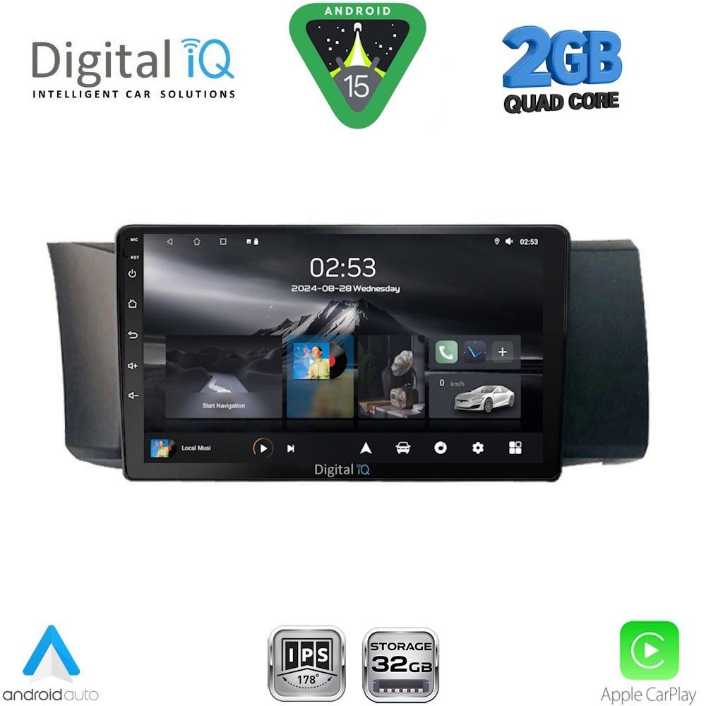 DIGITAL IQ RSD 1669_CPA (9inc) MULTIMEDIA TABLET for TOYOTA GT86 - SUBARU BRZ mod. 2012-2026 DIGITAL IQ RSD 1669_CPA (9inc) MULTIMEDIA TABLET for TOYOTA GT86 - SUBARU BRZ mod. 2012-2026