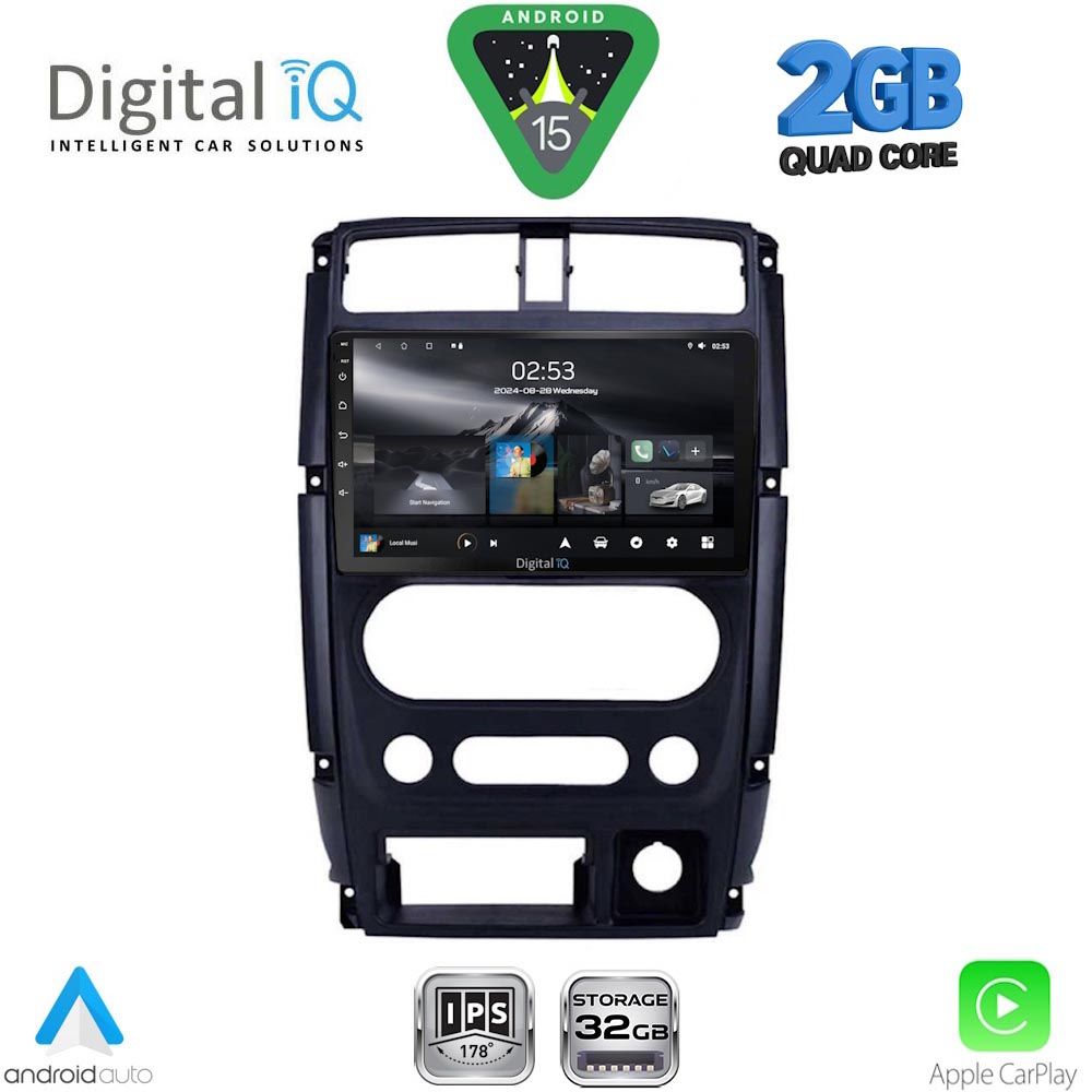 DIGITAL IQ RSD 1678_CPA (9inc) MULTIMEDIA TABLET for SUZUKI JIMNY mod. 2007-2017 DIGITAL IQ RSD 1678_CPA (9inc) MULTIMEDIA TABLET for SUZUKI JIMNY mod. 2007-2017