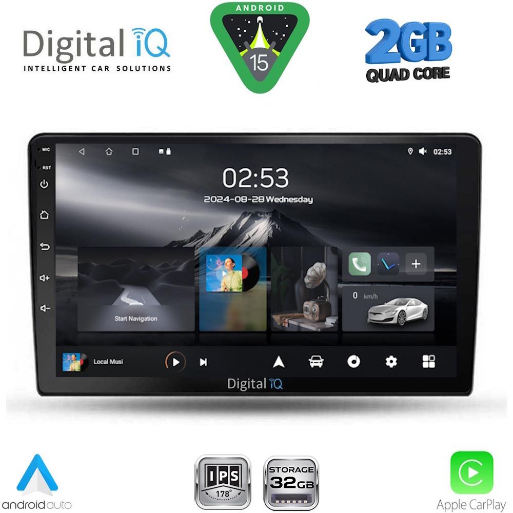 DIGITAL IQ RSD 1702_CPA (9inc) MULTIMEDIA TABLET for TOYOTA AURIS mod. 2007-2012 DIGITAL IQ RSD 1702_CPA (9inc) MULTIMEDIA TABLET for TOYOTA AURIS mod. 2007-2012