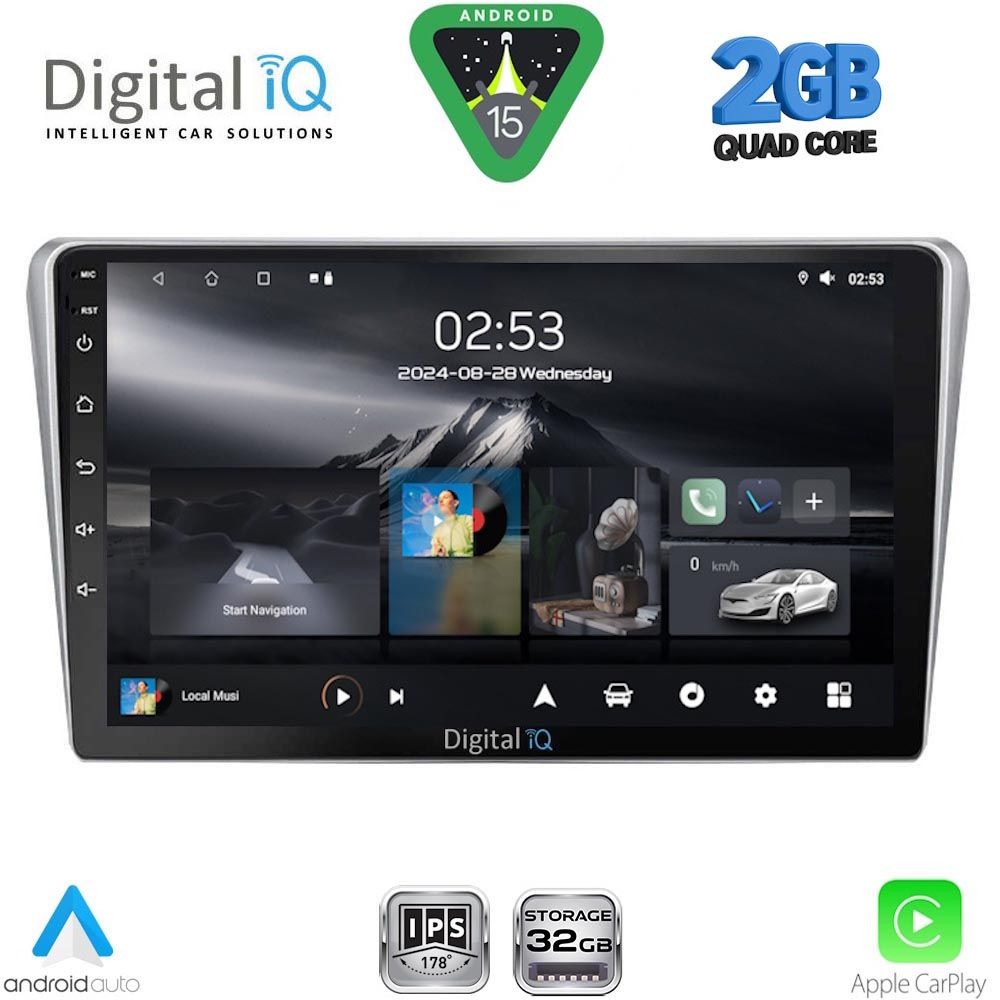 DIGITAL IQ RSD 1704SL_CPA (9inc) MULTIMEDIA TABLET for TOYOTA AVENSIS (T25) mod. 2003-2009 (SILVER) DIGITAL IQ RSD 1704SL_CPA (9inc) MULTIMEDIA TABLET for TOYOTA AVENSIS (T25) mod. 2003-2009 (SILVER)