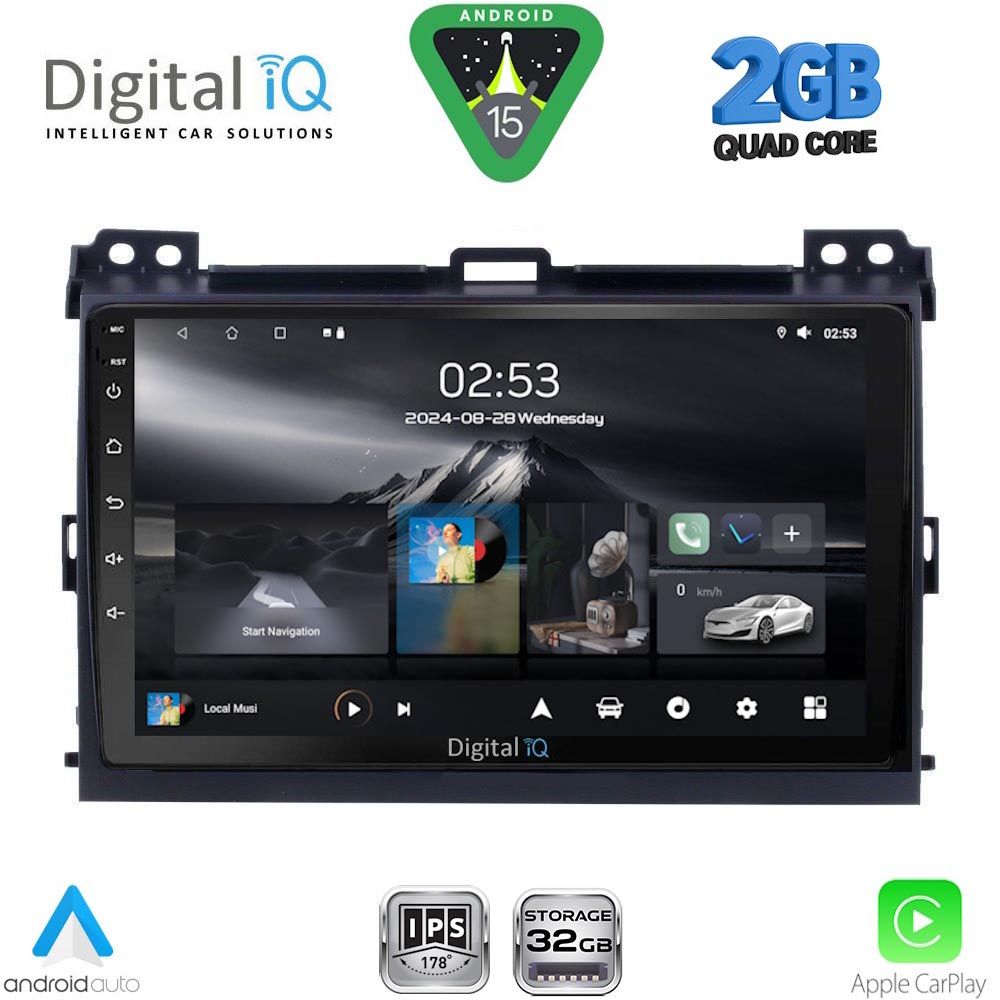 DIGITAL IQ RSD 1723_CPA (9inc) MULTIMEDIA TABLET for TOYOTA LANDCRUISER mod. 2002-2008 DIGITAL IQ RSD 1723_CPA (9inc) MULTIMEDIA TABLET for TOYOTA LANDCRUISER mod. 2002-2008