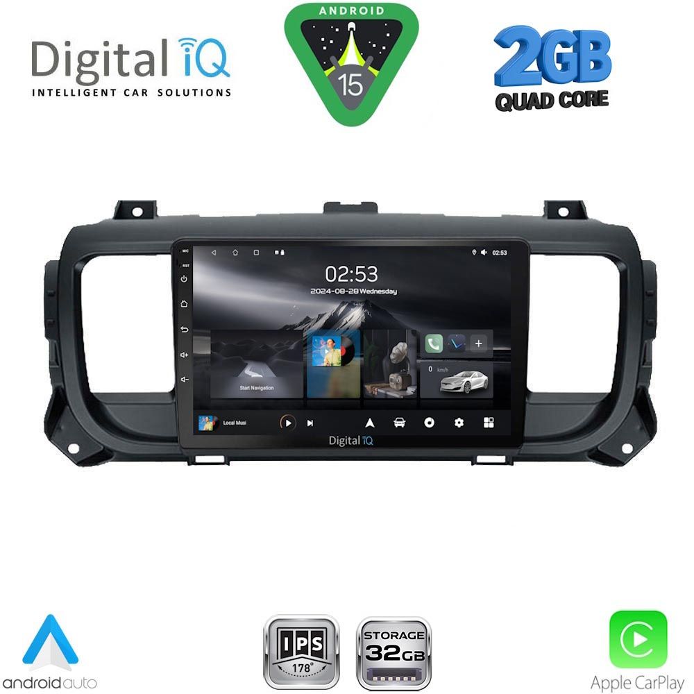 DIGITAL IQ RSD 1729_CPA (9inc) MULTIMEDIA TABLET for CITROEN JUMPY-SPACETOURER – PEUGEOT EXPERT-TRAVELLER - TOYOTA PROACE mod.2016-2026 DIGITAL IQ RSD 1729_CPA (9inc) MULTIMEDIA TABLET for CITROEN JUMPY-SPACETOURER – PEUGEOT EXPERT-TRAVELLER - TOYOTA PROACE mod.2016-2026