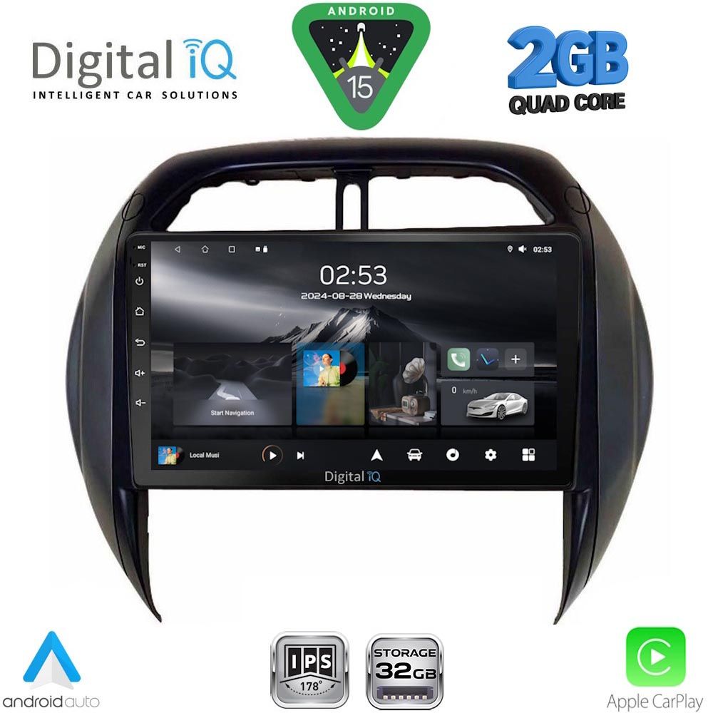 DIGITAL IQ RSD 1730_CPA CLIMA (9inc) MULTIMEDIA TABLET for TOYOTA RAV 4 mod. 2000-2006 DIGITAL IQ RSD 1730_CPA CLIMA (9inc) MULTIMEDIA TABLET for TOYOTA RAV 4 mod. 2000-2006