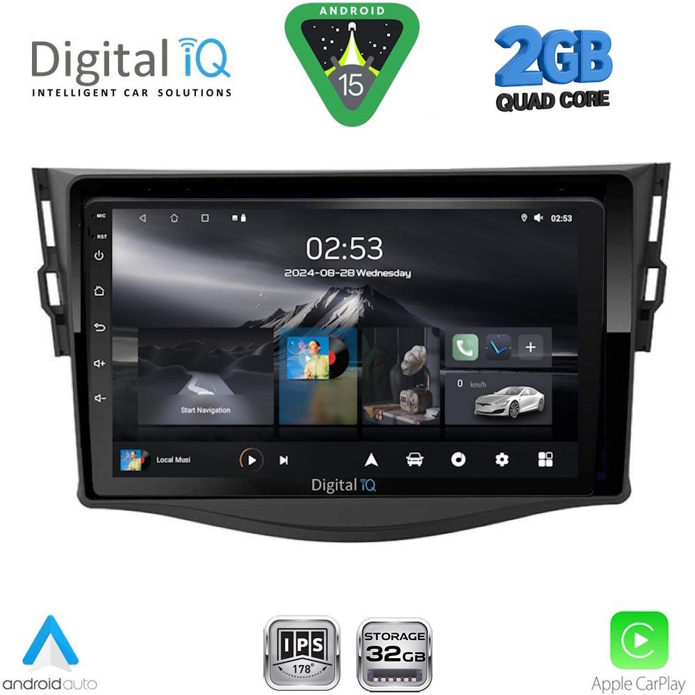 DIGITAL IQ RSD 1731_CPA (9inc) MULTIMEDIA TABLET for TOYOTA RAV 4 mod. 2006-2012 DIGITAL IQ RSD 1731_CPA (9inc) MULTIMEDIA TABLET for TOYOTA RAV 4 mod. 2006-2012