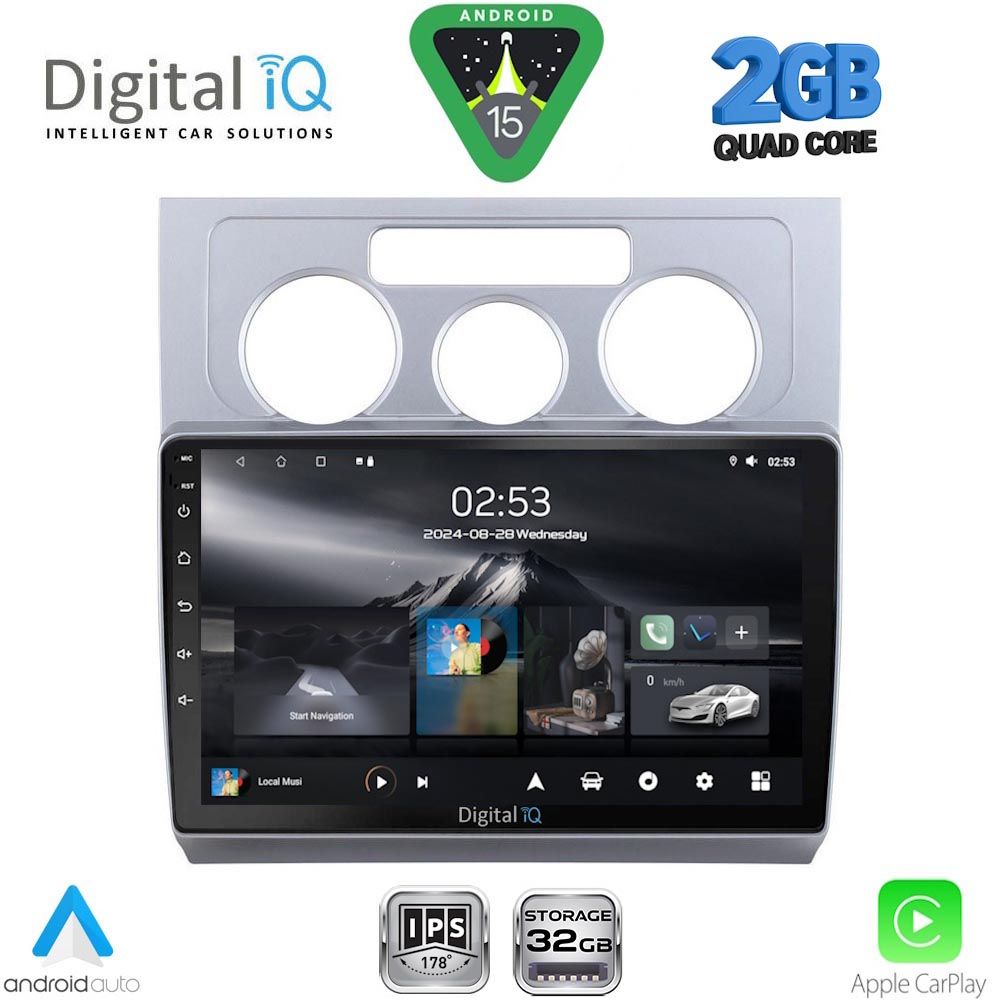 DIGITAL IQ RSD 1767_CPA A/C (10inc) MULTIMEDIA TABLET for VW TOURAN mod. 2003-2010 DIGITAL IQ RSD 1767_CPA A/C (10inc) MULTIMEDIA TABLET for VW TOURAN mod. 2003-2010