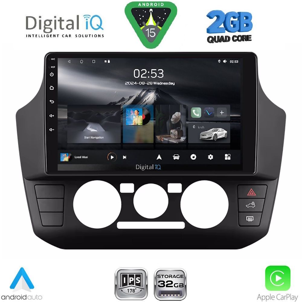 DIGITAL IQ RSD 1774_CPA (9inc) MULTIMEDIA TABLET for VW UP mod. 2017-2023