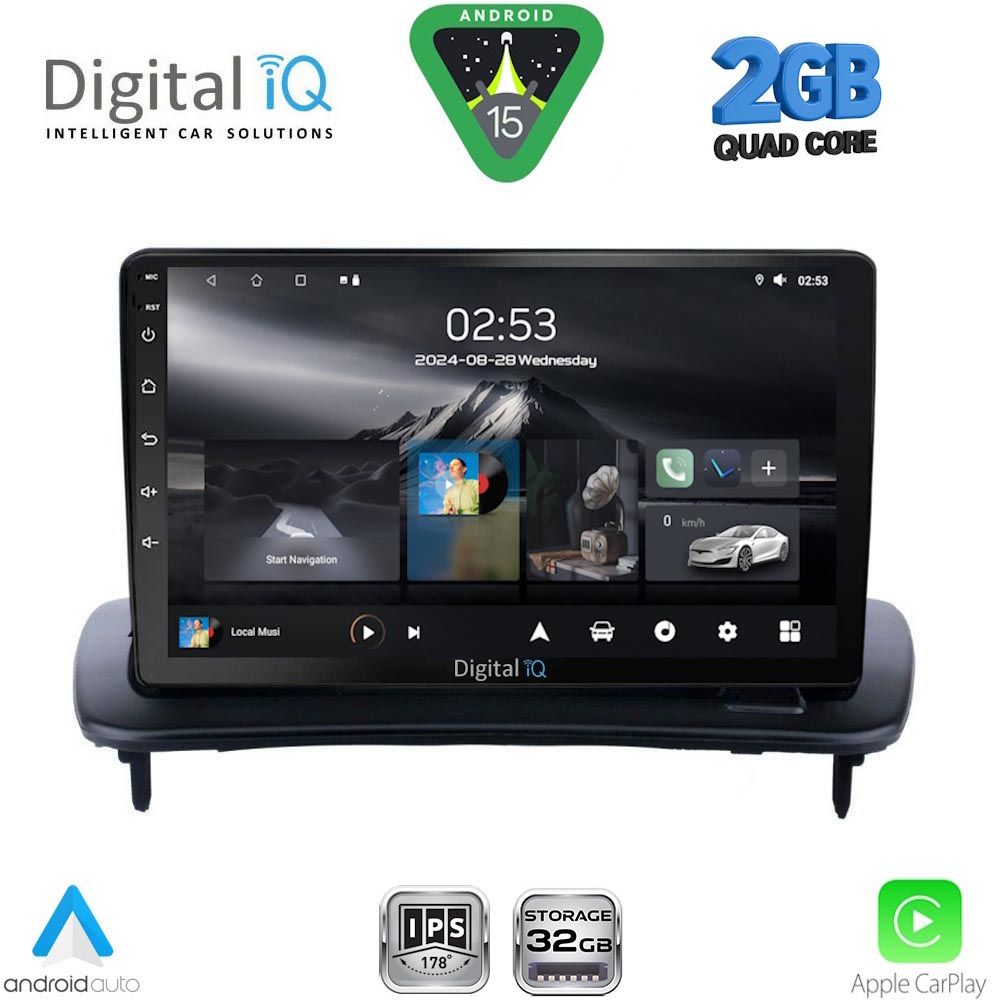 DIGITAL IQ RSD 1783_CPA (9inc) MULTIMEDIA TABLET for VOLVO C30 - S40 mod. 2005-2013 DIGITAL IQ RSD 1783_CPA (9inc) MULTIMEDIA TABLET for VOLVO C30 - S40 mod. 2005-2013