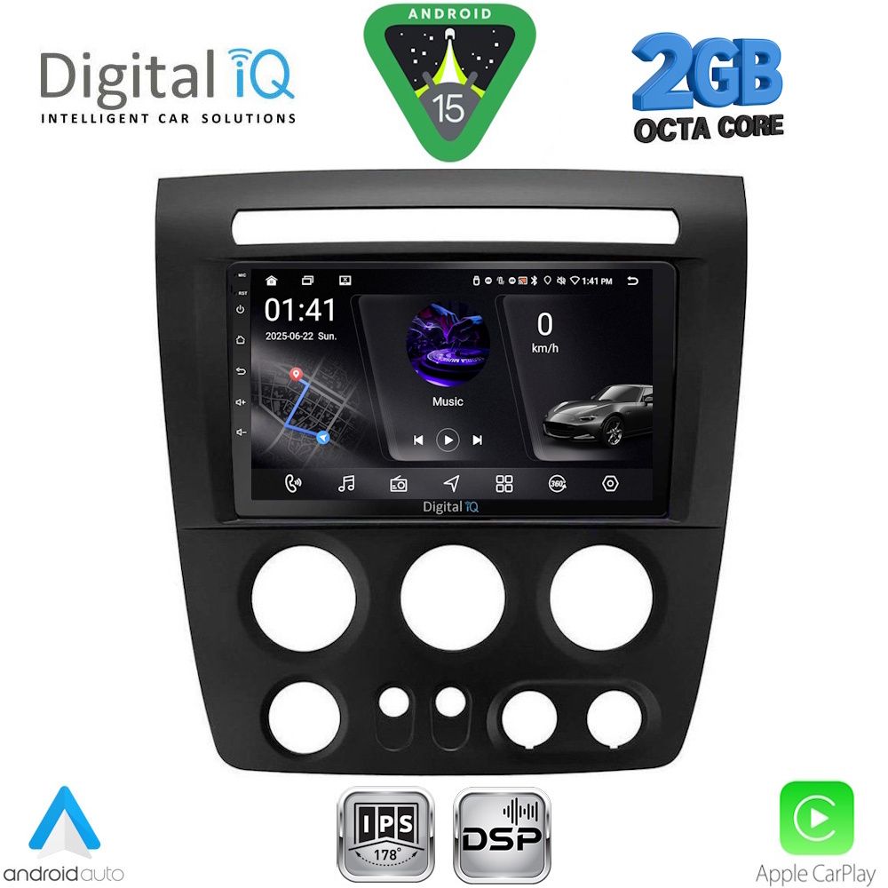 DIGITAL IQ RSF 4218_CPA (9inc) MULTIMEDIA TABLET for HUMMER H3 mod. 2005-2009