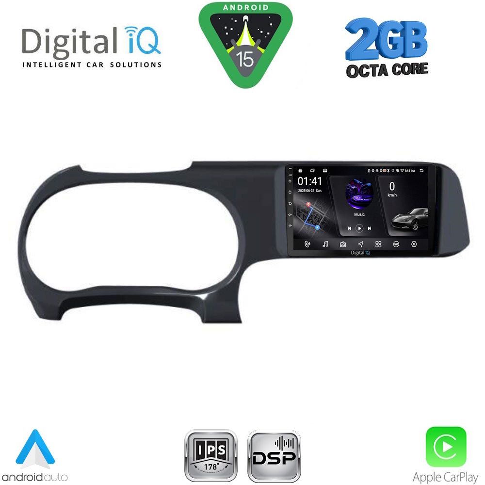 DIGITAL IQ RSF 4225_CPA (9inc) MULTIMEDIA TABLET for HYUNDAI i10 mod. 2020-2026