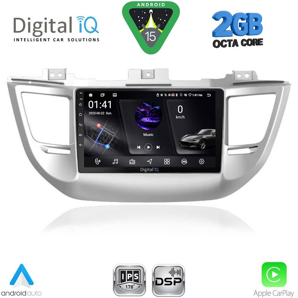 DIGITAL IQ RSF 4243_CPA (9inc) MULTIMEDIA TABLET for HYUNDAI TUCSON mod. 2015-2019