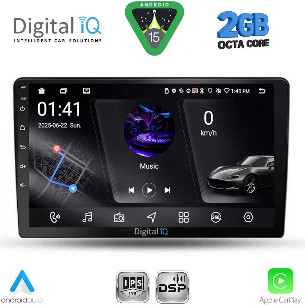 DIGITAL IQ RSF 4301_CPA (9inc) MULTIMEDIA TABLET for KIA CEED mod. 2009-2012