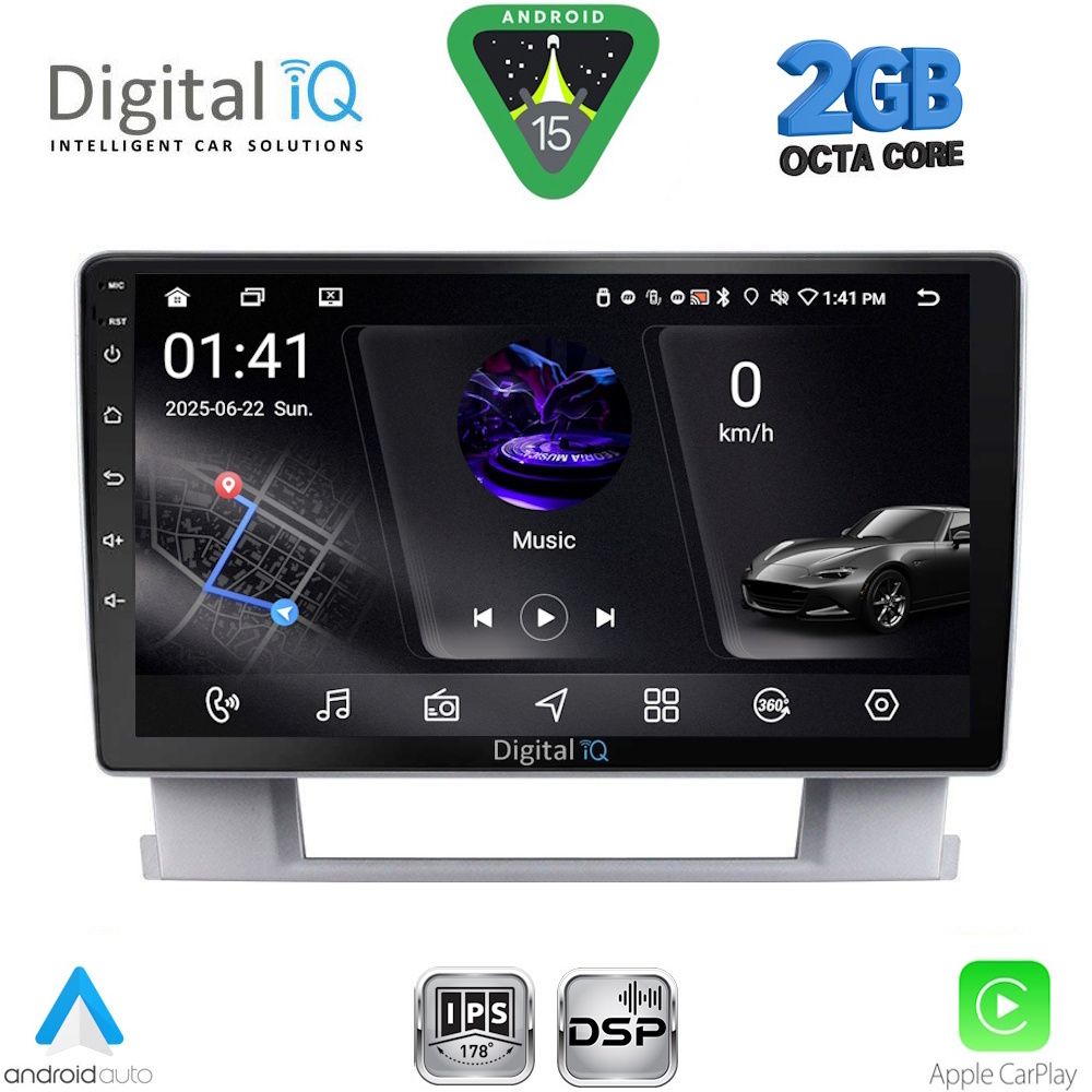 DIGITAL IQ RSF 4482_CPA (9inc) MULTIMEDIA TABLET for OPEL ASTRA J mod.2010-2016
