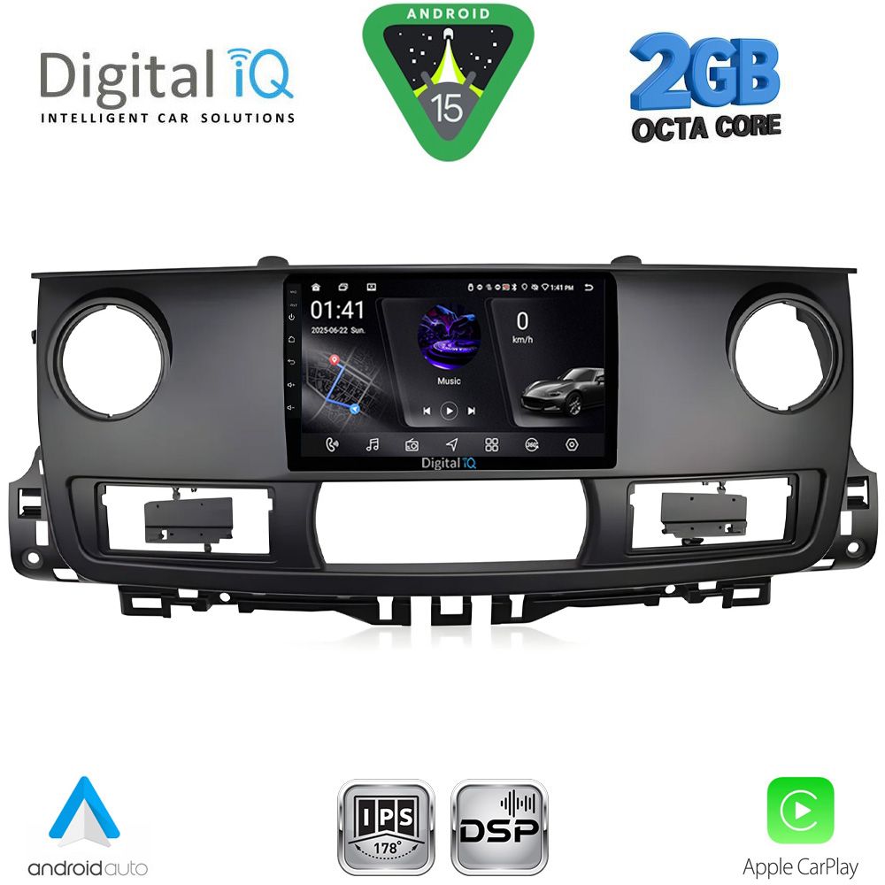 DIGITAL IQ RSF 4554_CPA (9inc) MULTIMEDIA TABLET for RENAULT MASTER mod. 2003-2010