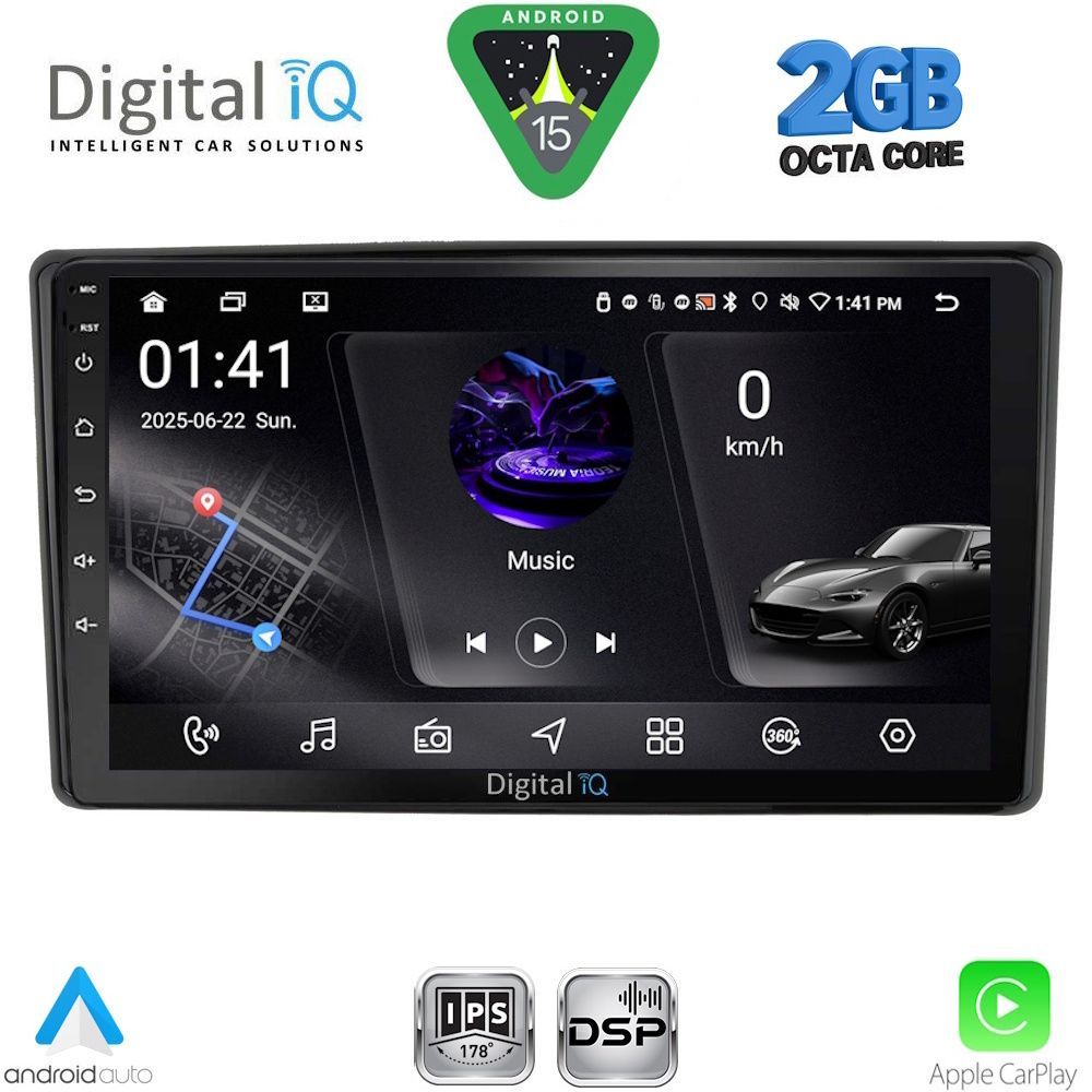 DIGITAL IQ RSF 4701_CPA (10inc) MULTIMEDIA TABLET for TOYOTA RAIZE mod. 2020-2026