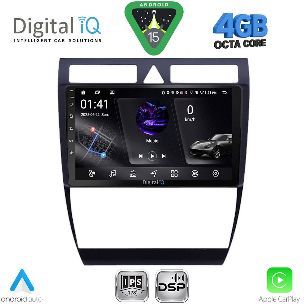 DIGITAL IQ RSG 6006_CPA (9inc) MULTIMEDIA TABLET for AUDI A6 mod. 1998-2005